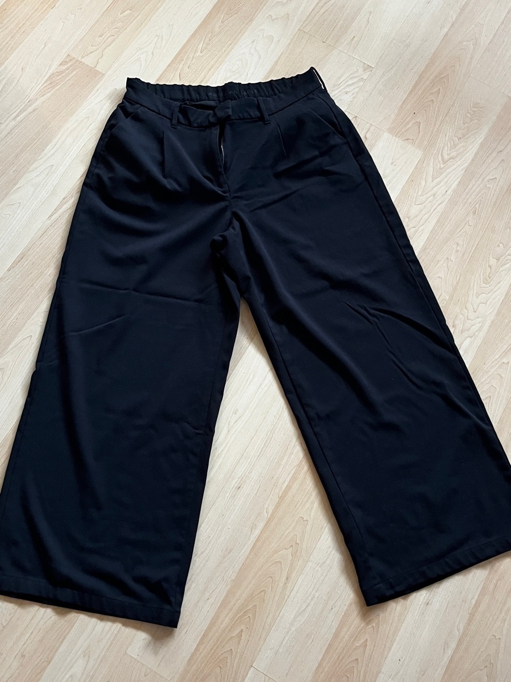 American Eagle Outfitters Black Stretch Trousers